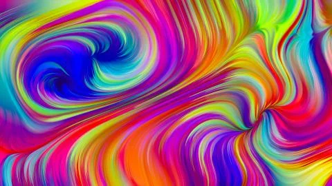 Secrets of Vivid Palette Stock Illustration