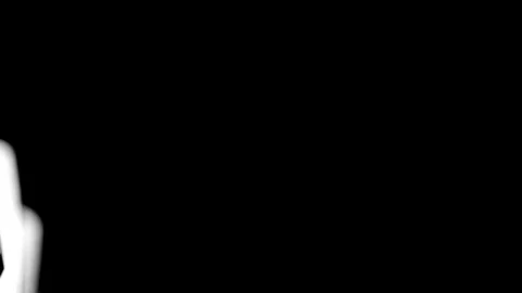 Section of bright black and white pinion in a black environment Stock Footage 83717865