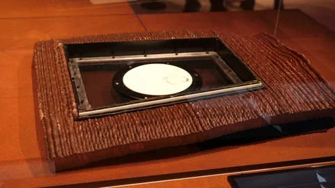 Section of Mars printed Habitad, AI SpaceFactory, 2019. Design Museum, 1:3 scale 動画素材 124671289