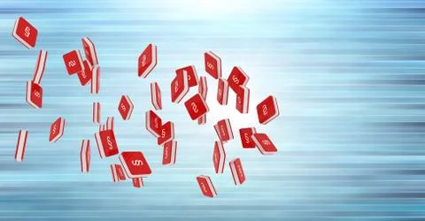 Section symbol icons with bright background Illustrazione stock