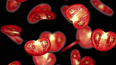 Sections of fruits Stock Footage 90519610