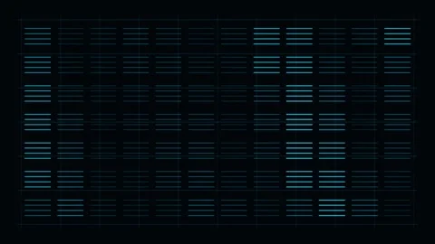 Sector Heat Map Shifts Between Green And Red Performance Stock-Footage 344513268