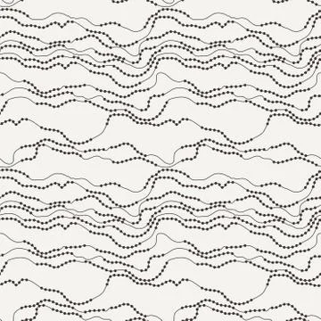 Sector pattern of curved lines Stock Illustration
