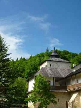 Secu Monastery Stock Photos