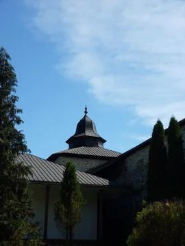 Secu Monastery Foto stock