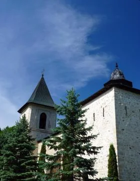 Secu Monastery Stock Photos