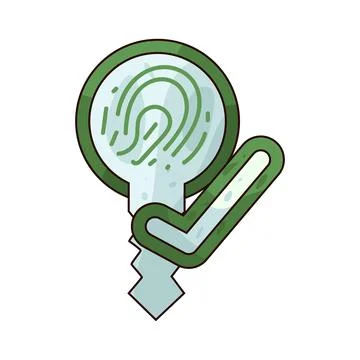 Secure Access illustration Illustrazione stock