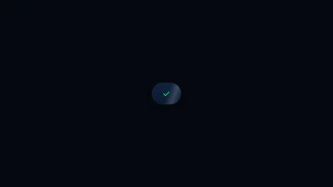 Secure Biometric Payment Confirmation Animation Padlock Checkmark Icon Видео 332695275