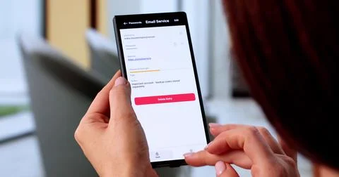 Secure Business Data With Password Manager App Using Cloud Technology Foto stock