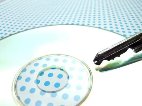 Secure cd 스톡 사진