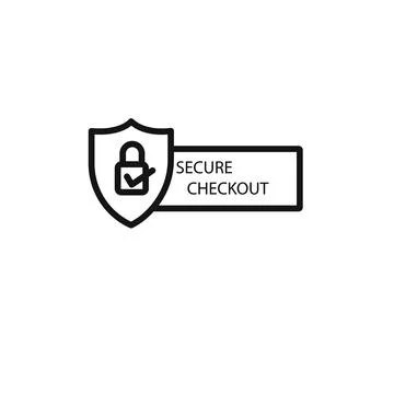 Secure checkout icon vector set collection for web Stock-Illustration