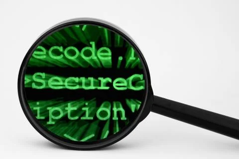 Secure code Stock Photos