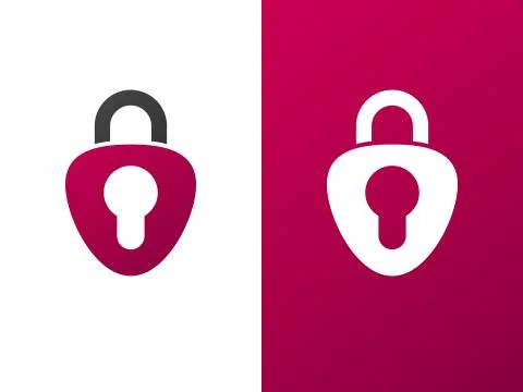 Secure Company Logo Stock Illustration