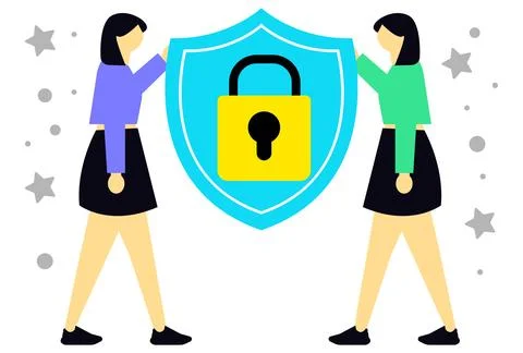 Secure Concept Illustration Stock Illustration