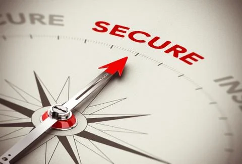 Secure Concept - Security Stock Illustration