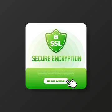 Secure connection icon vector illustration isolated on white background. Flat 스톡 일러스트