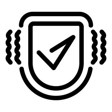 Secure connection providing reliable data protection and privacy Illustrazione stock