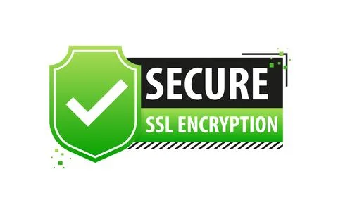 Secure connection. SSL shield protected. https certificate privacy icon. Ssl 库存插图