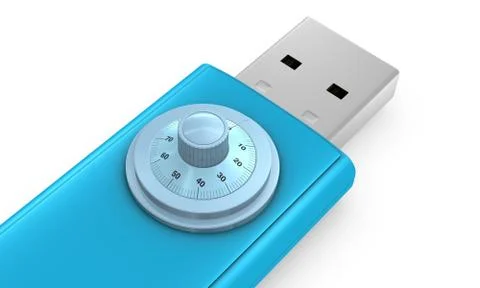 Secure data concept Stockillustratie