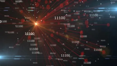 Secure data encrypted network protocols for wireless connected devices Stock Illustration