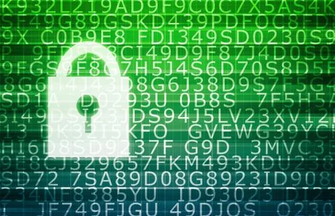 Secure Data 스톡 일러스트