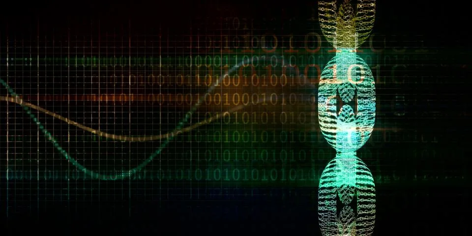 Secure Data Stock Illustration