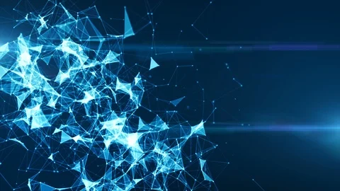 Secure data network, Cyber Security and Protection of personal data, Digital Stock Footage 104602629