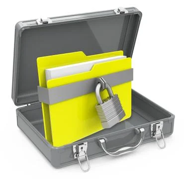 The secure folder Stock Illustration