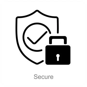 Secure Stock Illustration