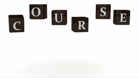 SECURE inscription rotating cubes Stock Footage 22514357