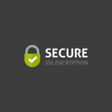 Secure internet connection icon, secured ssl padlock symbols, protected Ilustración de archivo