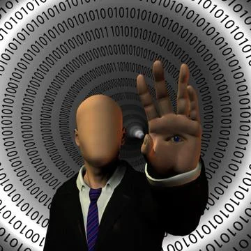 Secure internet Stock Illustration