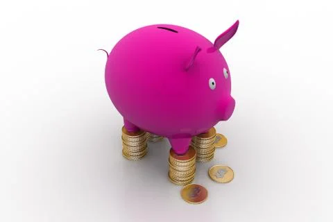 Secure investment  concept Free Stock Illustration