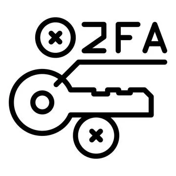 Secure key icon outline vector. Login step Stock Illustration