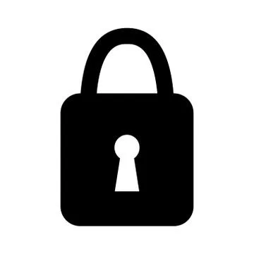 Secure lock icon , vector Stock-Illustration