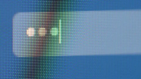 Secure Login Access, Typing Password and Authentication. Digital Privacy Stock Footage 254417425