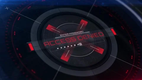 Secure Login Access, Typing Password and Authentication. Digital Privacy Stock Footage 254417564