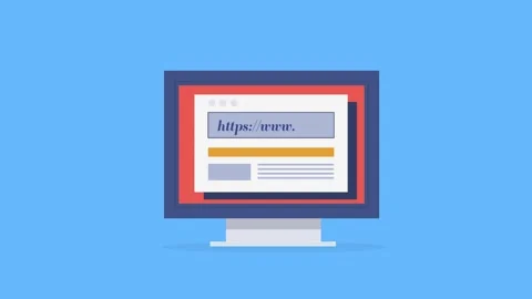 Secure login page with https encrypted connection ensure data privacy. Stock Footage 308073586