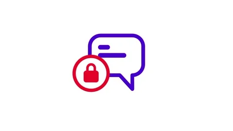 Secure Messaging Stock Footage 334343106