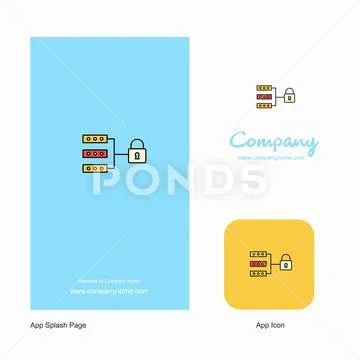 Secure network Company Logo App Icon and Splash Page Design. Creative ...