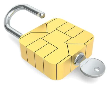 Secure online payment. Stock Illustration