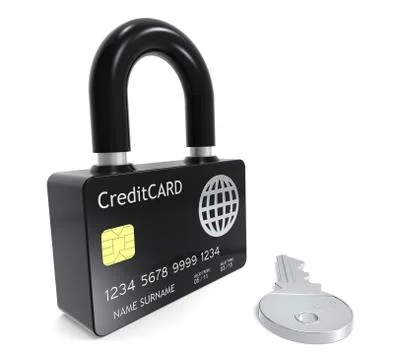 Secure Online Payments Stock Illustration