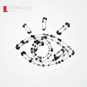 Secure Operation Abstract Stock Illustration