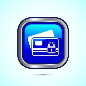 Secure payment icon design illustration, Payment safety sign for website, l.. Stock-Illustration
