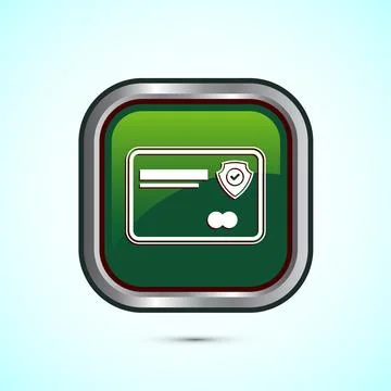 Secure payment icon design illustration, Payment safety sign for website, l.. Stock-Illustration