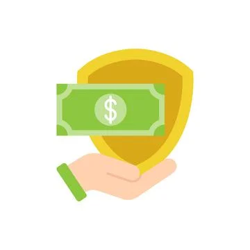 Secure Payment icon Vector Illustration. Payment Security and Safety with Shi Stock Illustration