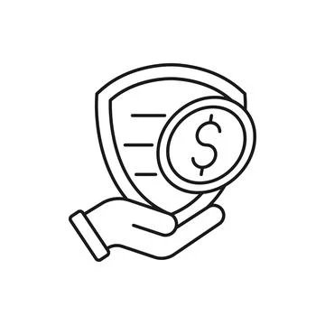 Secure Payment icon Vector Illustration. Payment Security and Safety with Shi Stock Illustration