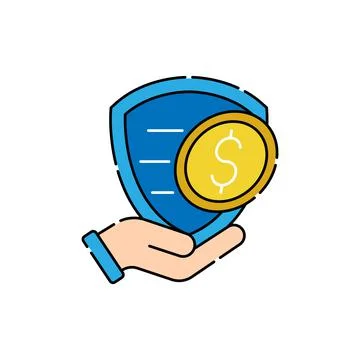 Secure Payment icon Vector Illustration. Payment Security and Safety with Shi Stock-Illustration