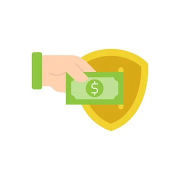 Secure Payment icon Vector Illustration. Payment Security and Safety with Shi Stock Illustration
