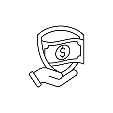 Secure Payment icon Vector Illustration. Payment Security and Safety with Shi Stock Illustration